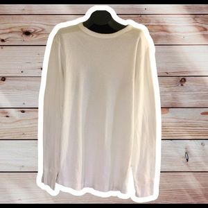 Men’s Thermal Shirts Long Sleeve White